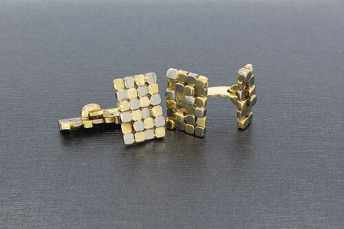 Manschettenknöpfe 585 Gold - 1,8 cm