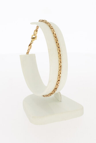 585 byzantinisches Goldarmbändchen - 19,6 cm