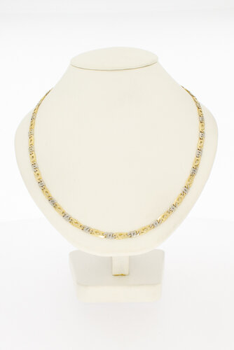 585 Gold Figaro Halskette - 61,5 cm