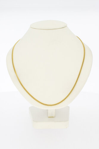 Panzer 585 Gold Halskette - 56,3 cm