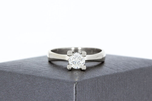 Saphir Solitärring 585 Gold - 17,8 mm