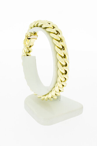 14 Karat Gourmet-Armband - 20,1 cm