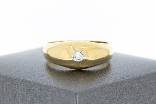 750 Gold Pinky Herrenring - 18,1 mm