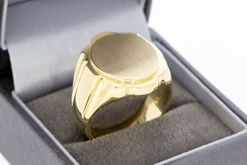 Herren Siegelring 14 Karat Gold - 21 mm