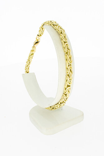 Byzantinisches Männer Armband 585 Gold - 24,7 cm