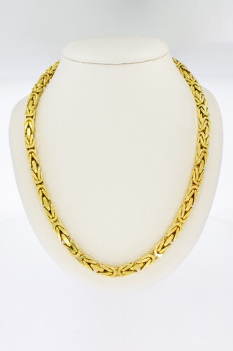 Byzantinischen Herren Kette 750 Gold - 80 cm