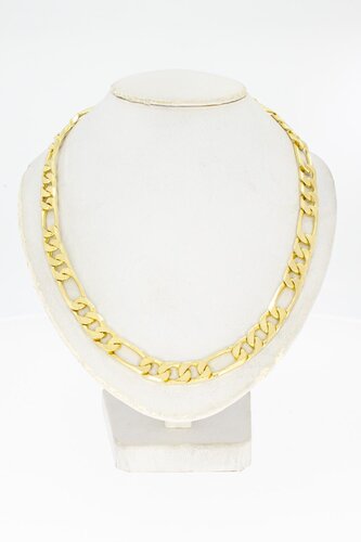 Goldkette Figaro 14 Karat - Länge 61 cm