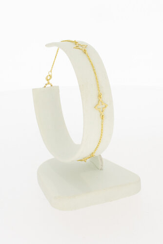 9 Karat Gold Armband für Damen - 18,5 cm