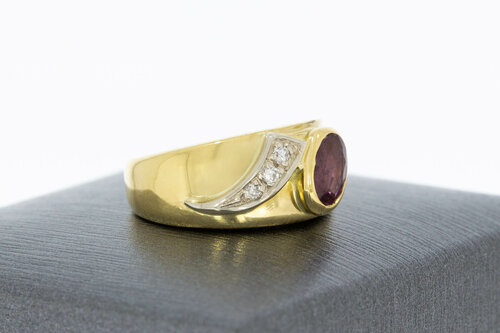 750 Gold Pinky Damenring - 14,3 mm