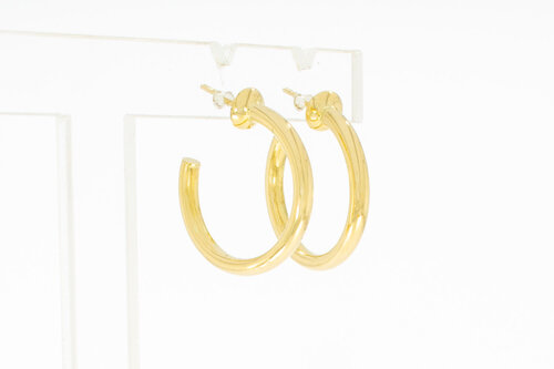 Damen Ohrringe 750 Gelbgold - 2,2 cm