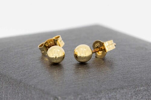 14 Karat Gold Damen Ohrstecker - 0,4 cm