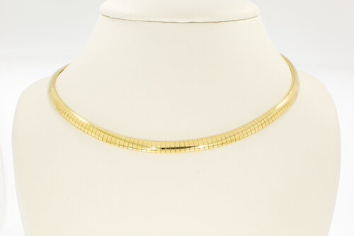 Omega Damen Goldkette 14 Karat - 44,5 cm