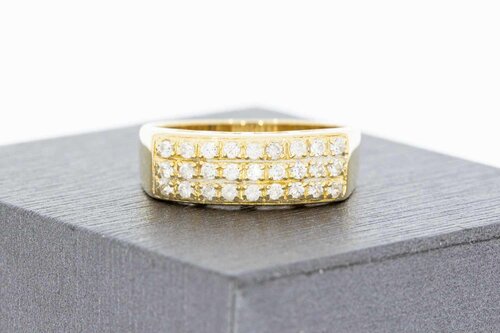 14 Karat Gold Damenring - 18,1 mm