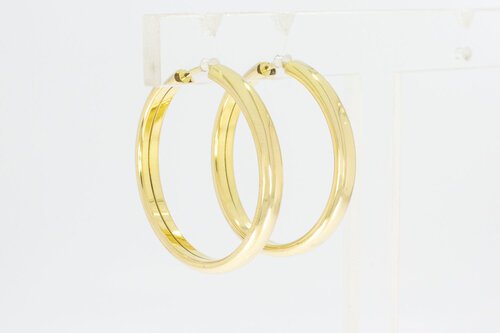 Damen Ohrringe 585 Gelbgold - 2,9 cm