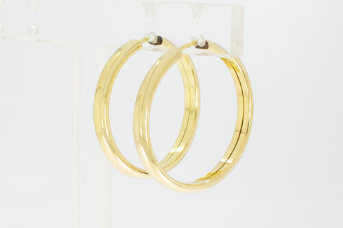 Damen Ohrringe 585 Gelbgold - 2,9 cm