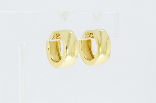 14 Karat Gold Damen Kreolen  - 1, 4 cm