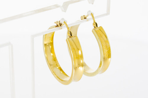 14 Karat Gold Ohrringe Damen - 2,5 cm