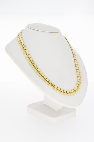 Sonnenstrahlen Gold-Kette 585 - 45 cm