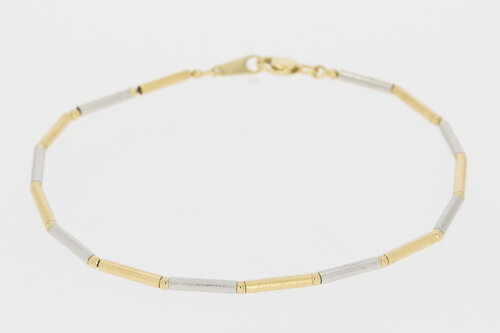 14 Karat Golbarren Armband - 21 cm