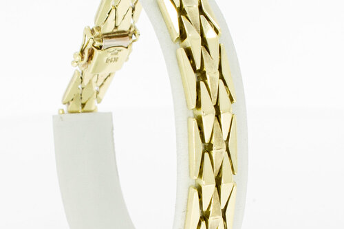 Vintage 585 Gold Armband - 20,4 cm