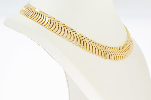 Vintage 18 Karat Goldene Damen Kette - 44,1 cm