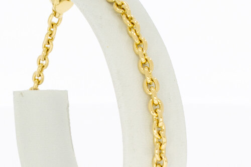 Anker Armband 18 Karat Gold - 19,5 cm