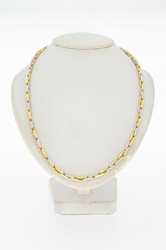 18 Karat Gold Barrenhalskette - 61,5 cm