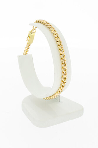 Panzer Armband 14 Karat - 19,7 cm