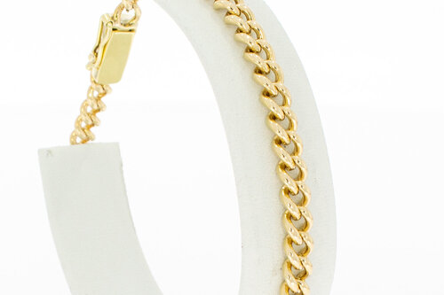 Panzer Armband 14 Karat - 19,7 cm