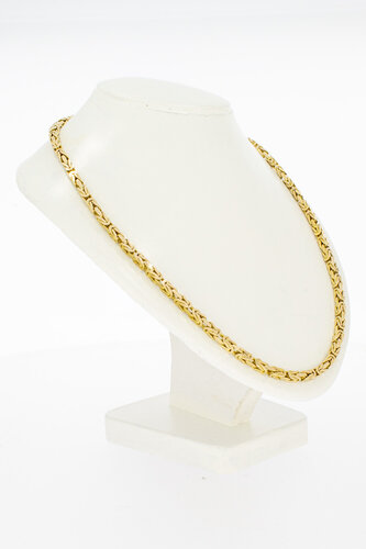Byzantinische 585 Gelbgold Kette - 52,5 cm