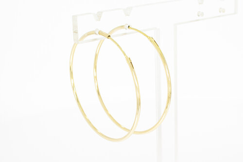 Damen Ohrringe 585 Gelbgold - 4,3 cm