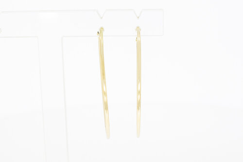 Damen Ohrringe 585 Gelbgold - 4,3 cm