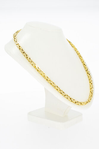 Byzantinische Goldkette 14 Karat - 52,2 cm