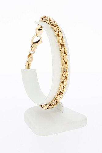 Byzantinisches 585 Goldarmband - 22,2 cm