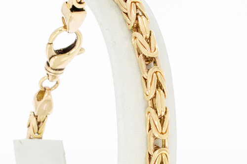 Byzantinisches 585 Goldarmband - 22,2 cm