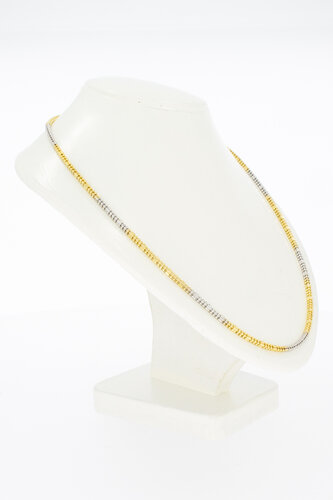 18 Karat Gelb Goldene Kette - 46 cm