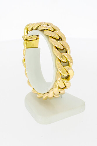 Panzer Goldarmband 18 Karat - 18,7 cm