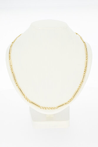 Kette 14 Karat Goldbarren - 61,2 cm