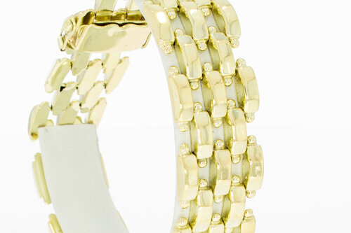 Barren Gold Armband 14 Karat - 20,8 cm