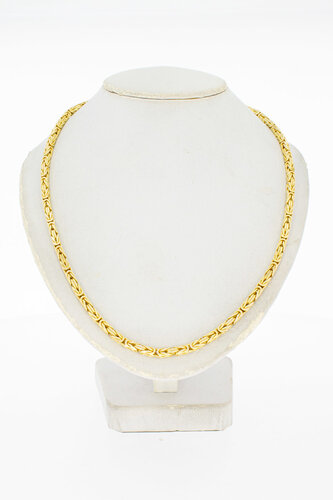 Byzantinische Halskette 14 Karat Gold - 51,5 cm