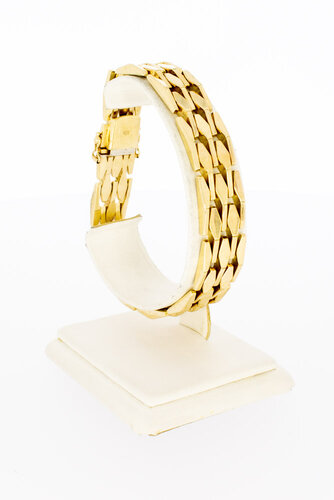 Vintage 585 Gelbgold Armband - 20 cm