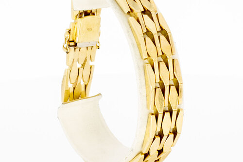 Vintage 585 Gelbgold Armband - 20 cm