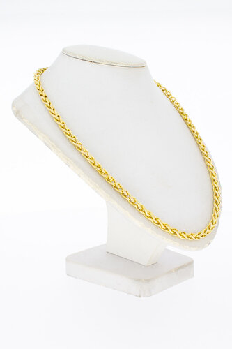Fuchsschwanz Gold Kette 14 Karat - 45,3 cm