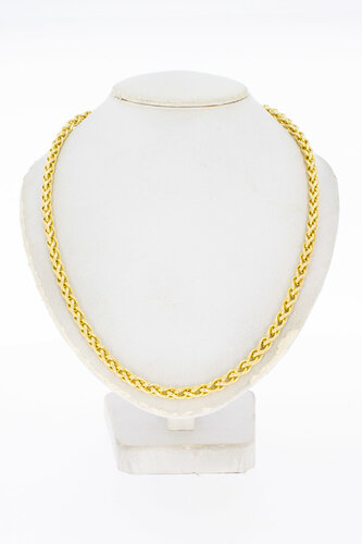 Fuchsschwanz Gold Kette 14 Karat - 45,3 cm