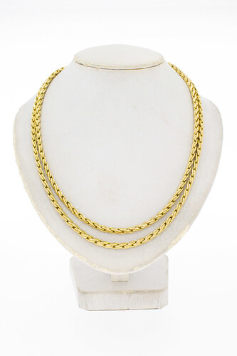 Fuchsschwanz Damen Goldkette 750 - 45,5 cm