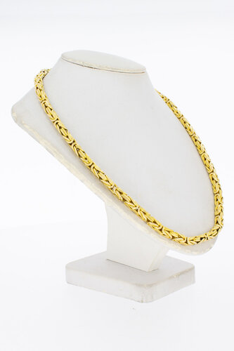 Byzantinische Königskette 585 Gold - 52,7 cm