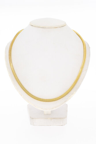 Geflochtene Kette 750 Gold - 45,7 cm