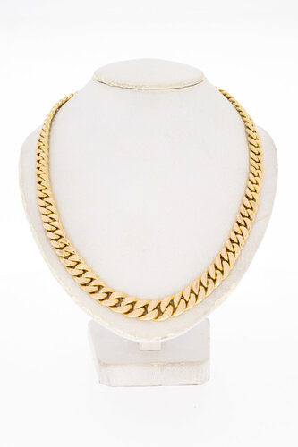 Panzerkette 18 Karat Gold - 42,5 cm