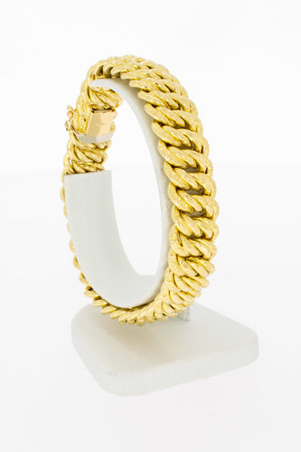 18 Karat geflochtenes Armband - 20,4 cm