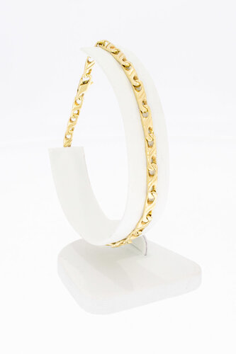 Glieder Armband 14 Karat Gold - 21,1 cm